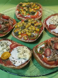 Una foto de Pizzas chapatas