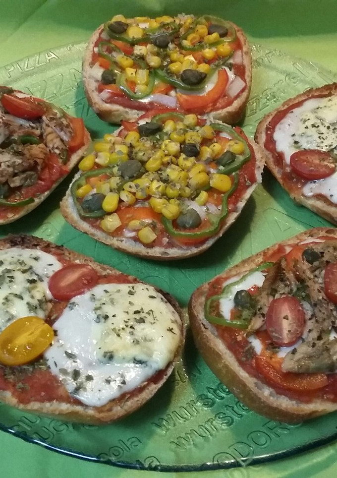 Una foto de Pizzas chapatas