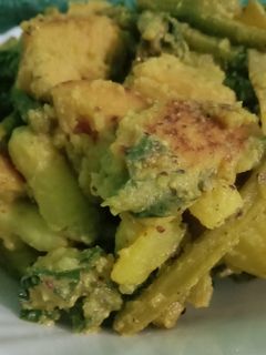 লাউ শাকের চাপড়া ঘন্ট(Lau shaker chapra ghonto recipe in bengali) রেসিপির প্রধান ছবি