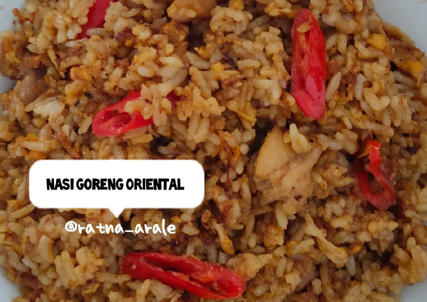 Nasi goreng oriental "solaria"