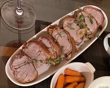 The New Way Making Recipe Pork Fillet Porchetta Restaurant Style