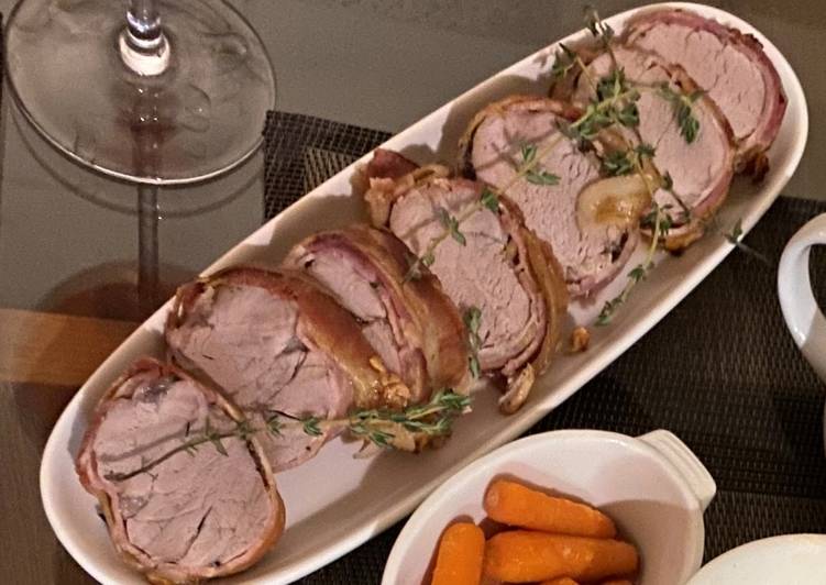 Recipe of Pork Fillet Porchetta in 13 Minutes for Family