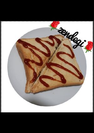 عکسی از دستور 🥪اسنک سیب زمینی و تخم مرغ🥪