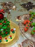 Arbolito y bastoncitos navideños 🎄🎅