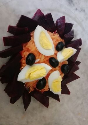 صورة لوصفة سلاطة مشكلة