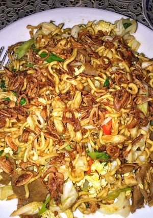 Foto resep Mie goreng Jowo pedas yummy