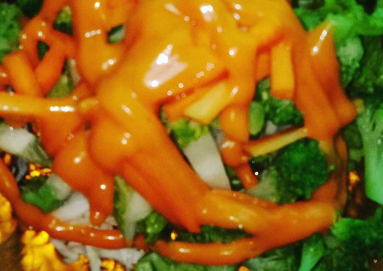 11 Resep: Salad Sayur Ala&#34; HokBen Anti Ribet!