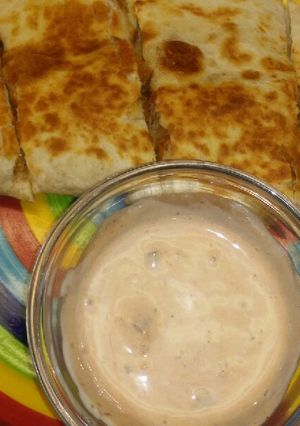 A picture of Grilled Chicken Quesadilla.