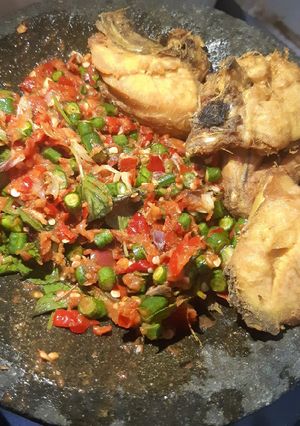 Foto resep Pencok Kacang Panjang