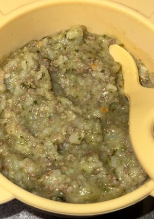 Foto resep Chesse spinach rice (Mpasi)