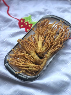 Foto resep Jamur enoki goreng tepung
