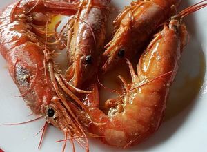 Foto principal de Langostinos al horno al brandy