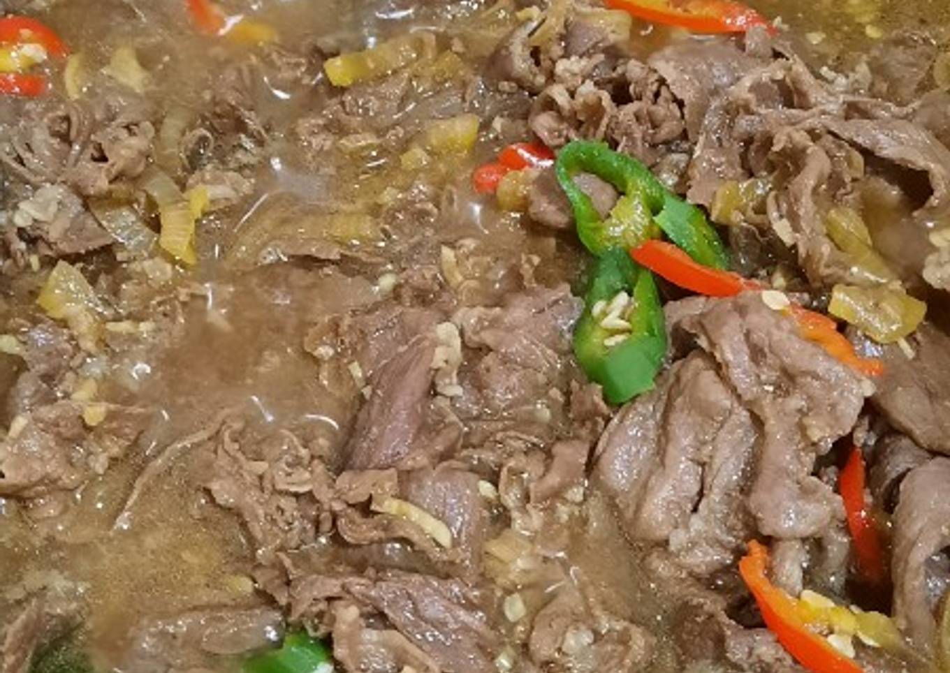 Beef YAKINIKU Restoran masakan rumah Jepang