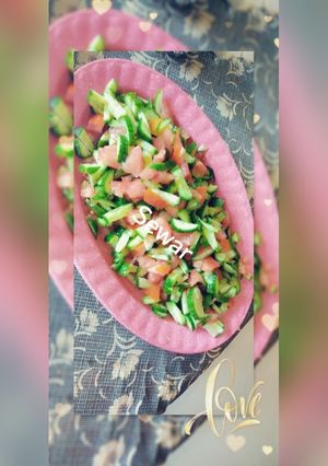 صورة لوصفة سلطة خشنة 🥗🥗