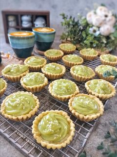 Foto resep Milk pie pandan