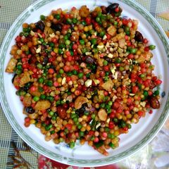 Fasting special : tricolour sabudana A picture of Fasting special : tricolour sabudana.