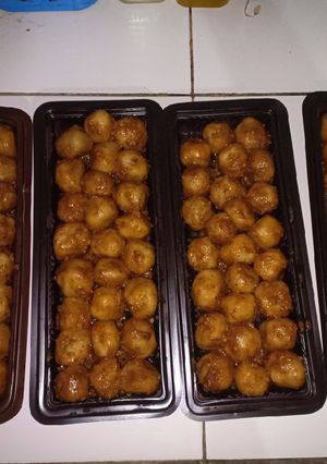 Foto resep Cilok bumbu kacang (Bunda sheva)