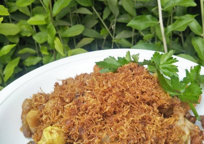 Resep Ayam Goreng Serundeng yang Enak Banget