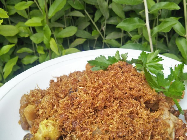 Resep Ayam Goreng Serundeng yang Lezat Sekali