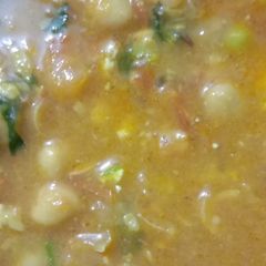 A picture of Chole ki sabji.