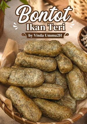 Foto resep Bontot Ikan Teri Kering, Garing & Chewy