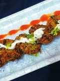 Shepu bhaji ke pakora(Dill Leaves)
