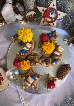 Une photo de Number cake Noël