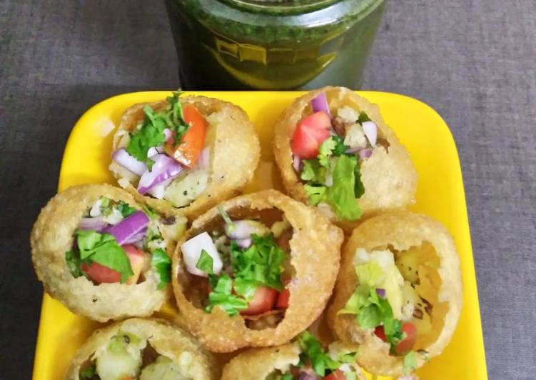 Step-by-Step Guide to Make Speedy Minty pani puri