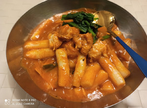 韓式辣炒雞肉年糕（簡易版） 的食譜成品照片