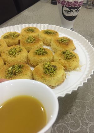 صورة لوصفة ميني كنافة بالقشطة