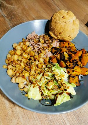Une photo de Poke bowl