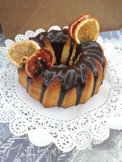 Une photo de Gâteau au yaourt et sa ganache chocolat