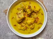 Gambar opor ayam bumbu kuning gula merah