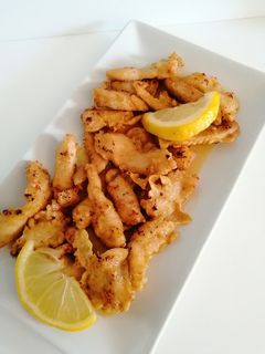 Una foto de Pollo al limón