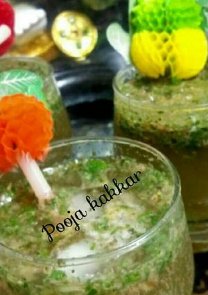 A picture of Paan mojito.