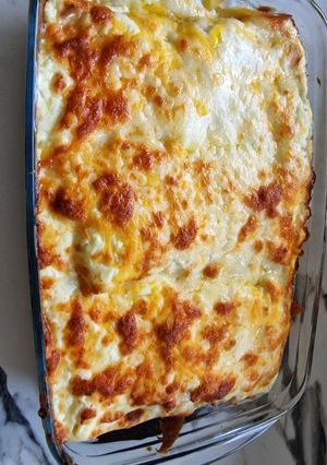 Une photo de Lasagnes au poulet |