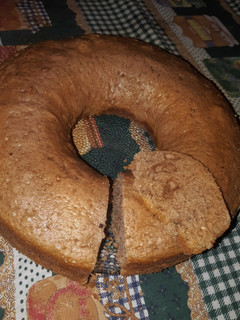 Una foto de Torta/ budín sin huevo súper económica!