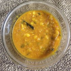 A picture of Oil free Sukhe mattar ki sabji.