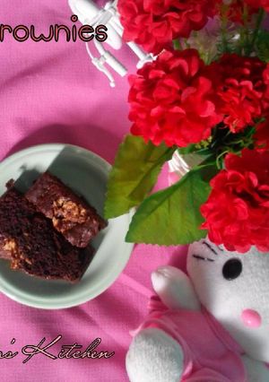 Foto resep Fudgy Brownies No Mixer