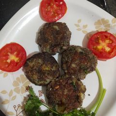 A picture of Falahari cutlet.