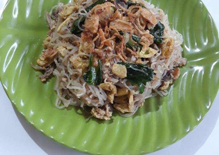 Bihun (shirataki) goreng