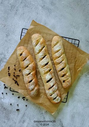 Foto resep Soft Baguette (choco-cheese)