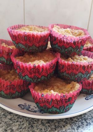 Una foto de Muffins de manzana