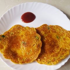 A picture of Oats Veg Omelette.