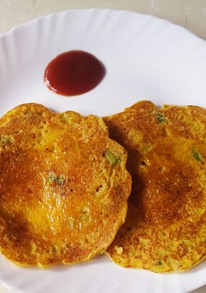 A picture of Oats Veg Omelette.
