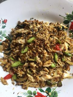 Foto resep Tongkol suwir kemangi pete