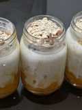 Mason Jar mango manzana