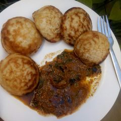 A picture of Semovita Masa.