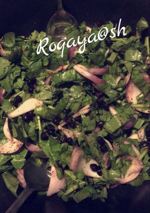 صورة لوصفة سلطة الجرجير 🥗🍀🥗