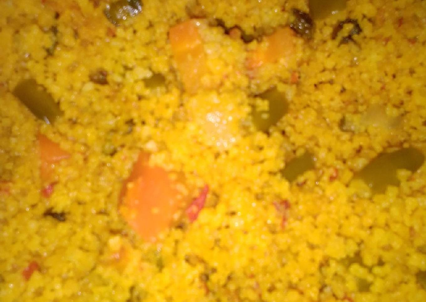 Stir fry couscous